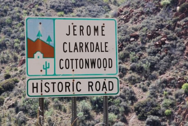 Jerome, Clarkdale, Cottonwood Historic Road