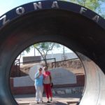 Jill and Ethel at Arizona Falls