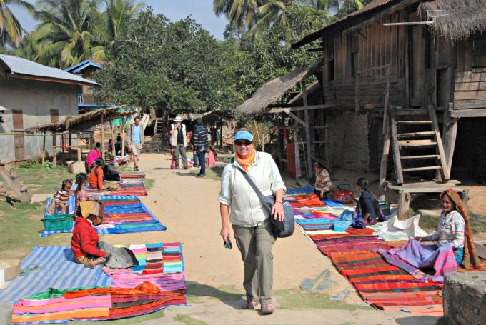 Jill Visits a Village Along the Mekong River in Laos