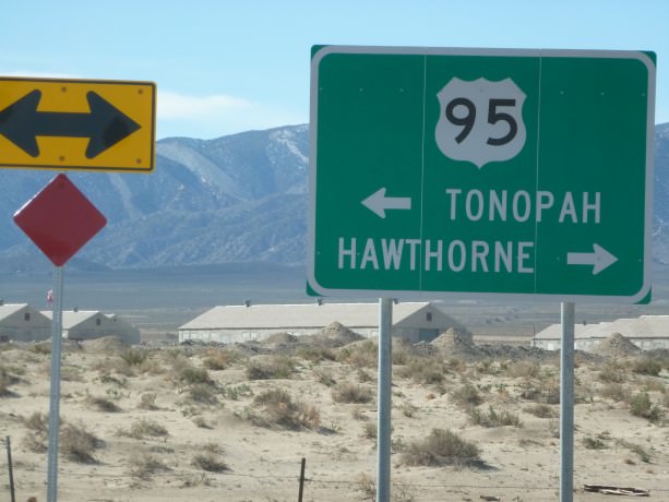 US-95 Between Hawthorne and Tonopah, Nevada