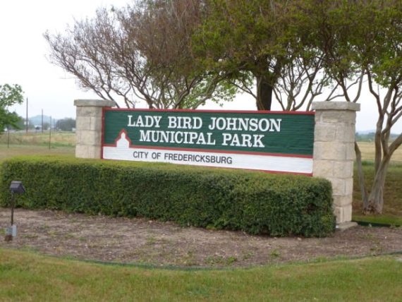Lady Bird Johnson Municipal Park in Fredericksburg