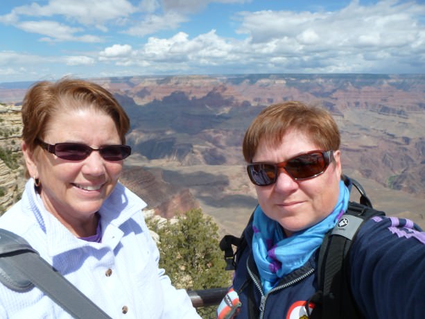 Jill and Viv visit Grand Canyon National Park