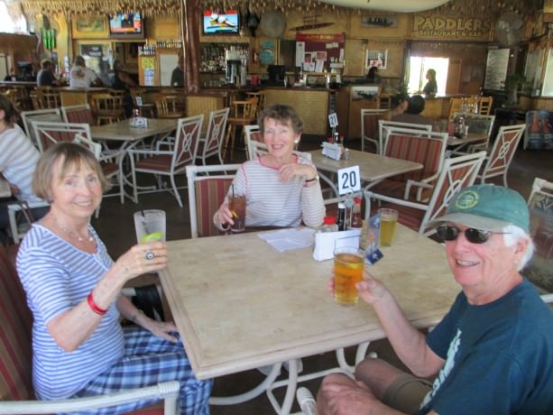 Happy Hour at the Paddlers Inn