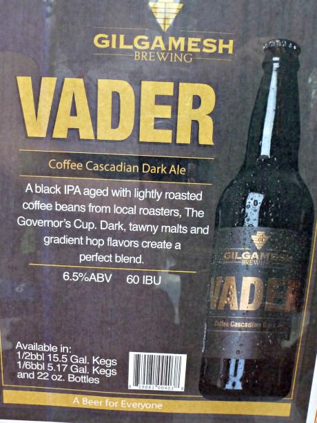 Gilgamesh Brewing Vader Dark Ale