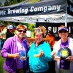 Viv and Jill with Karol Cameron, Owner of Sunriver Brewing Company