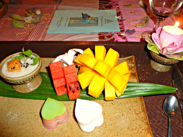 Dessert at La Tradition d'Angkor 