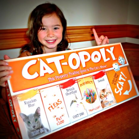 Jada Plays Her Favorite Game - Cat-Opoly 