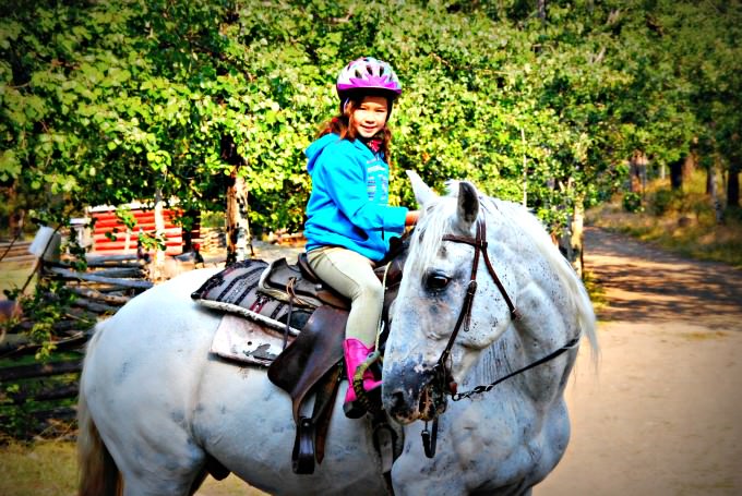 Jada Riding Monty at The Hills Health Ranch