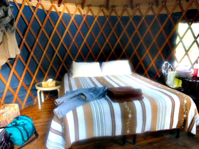 Yurt at Doe Bay Resort on Orcas Island