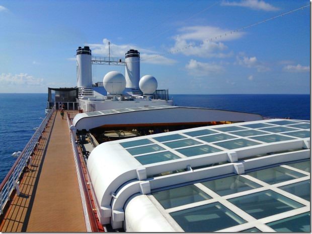 Holland America ms Rotterdam Sails Towards Malta