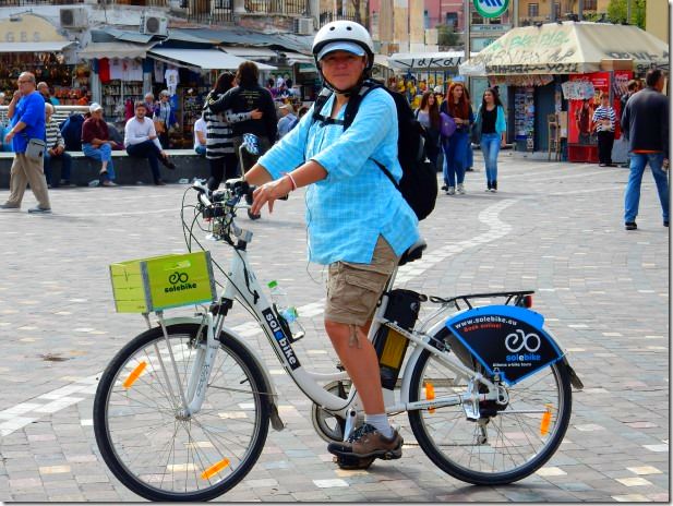 Viv takes an electric bike tour of Athens with SoleBike