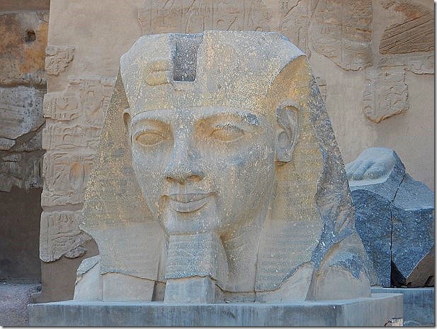 At Luxor Temple