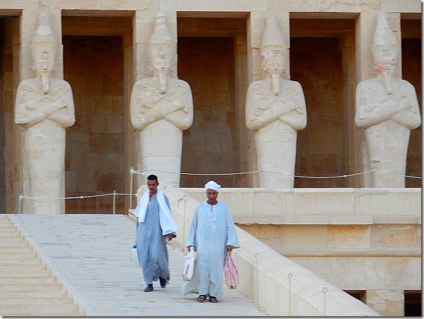 At the Temple of Queen Hatshepsut