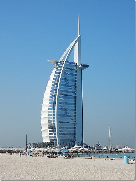 Burj Al Arab Hotel in Dubai
