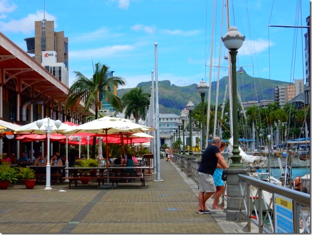 Caudan Waterfront in Mauritius