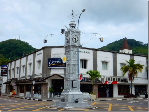 Clock Tower in Victoria, Seychelles