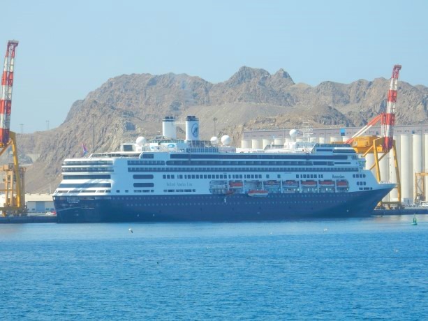 Holland America Line ms Rotterdam in Muscat, Oman