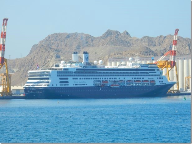 Holland America Line ms Rotterdam in Muscat, Oman