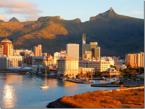 Mauritius - Port Louis skyline