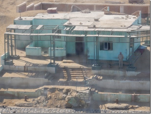 Military compound along the Suez Canal