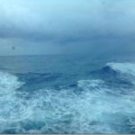 Rough Seas in the Arabian Sea as ms Rotterdam Sails Towards the Seychelles