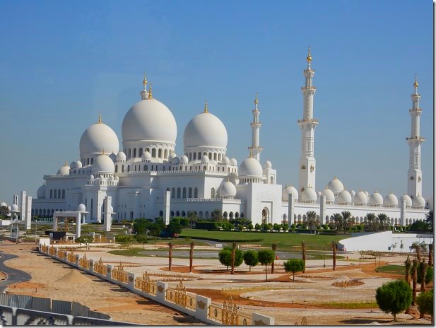 Sheik Zayad Grand Mosque - there are 82 domes