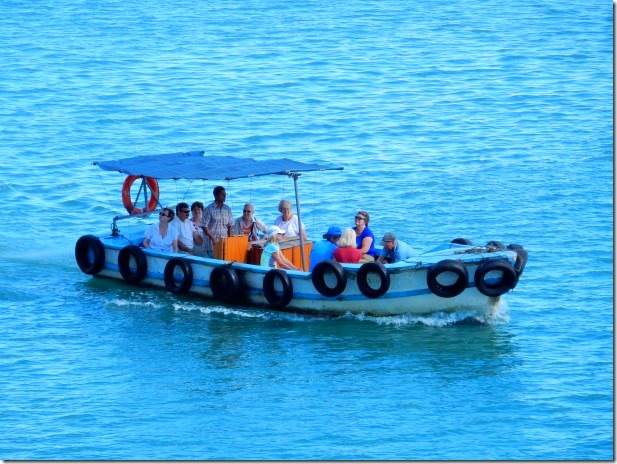 Water taxi in Port Louis