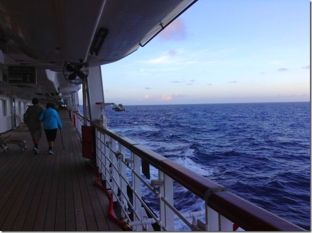 ms Rotterdam sails the Indian Ocean towards Mauritius