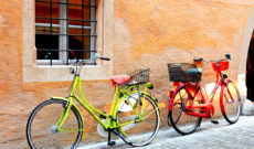 Bicycles in Regensburg, Germany