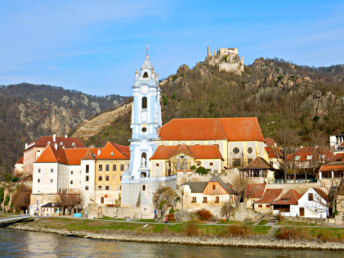 Dürnstein on the Danube in Austria