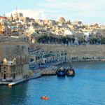 View of Valletta in Malta