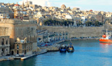 View of Valletta in Malta
