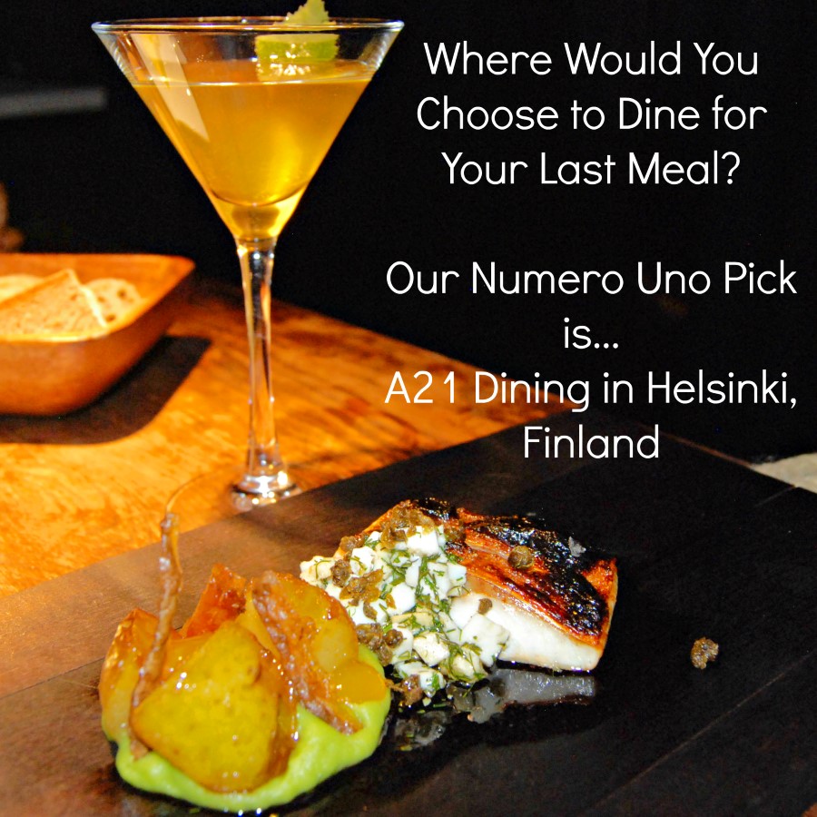 A21 Dining in Helsinki, Finland