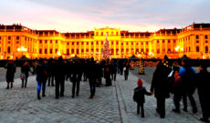 Schonbrunn Palace Christmas Market in Austria