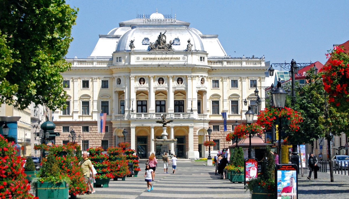 Slovak National Theatre in Bratislava