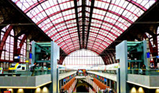 Antwerpen-Centraal Station in Belgium