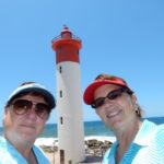Viv and Jill in South Africa