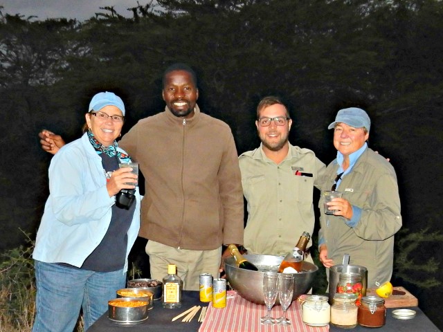 Sundowner During a Game Drive at Phinda
