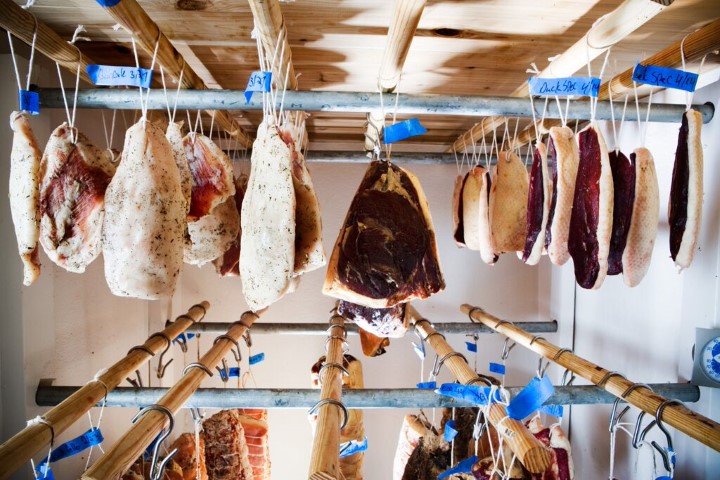 Cure Restaurant in Pittsburgh -  in-house cured meats (photo credit Adam Milliron)