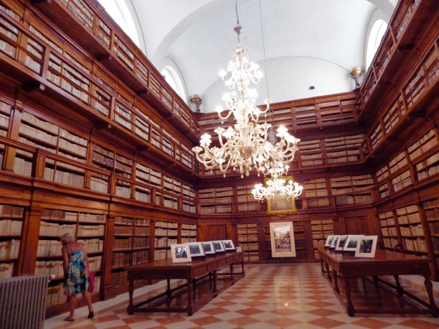 Library in Mantua, Italy