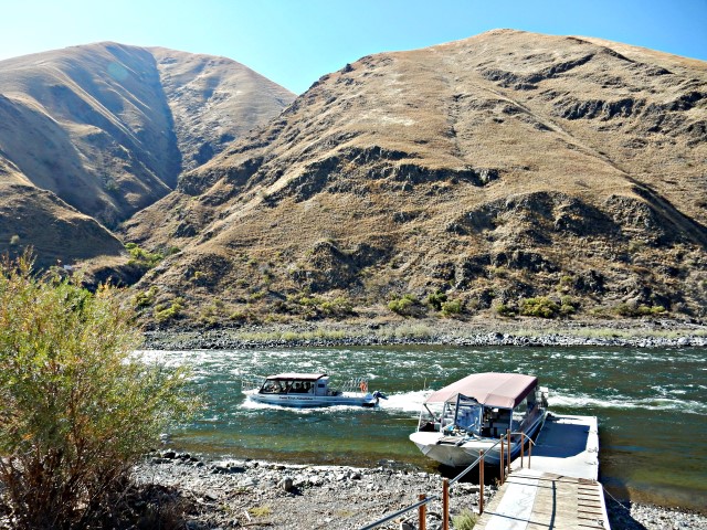Jetboat ride on the Snake River with Un-Cruise Adventures