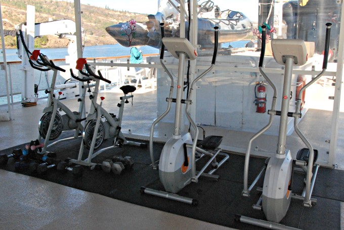 S.S. Legacy - Exercise Equipment on Deck 4