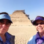 Viv and Jill in Cairo, Egypt