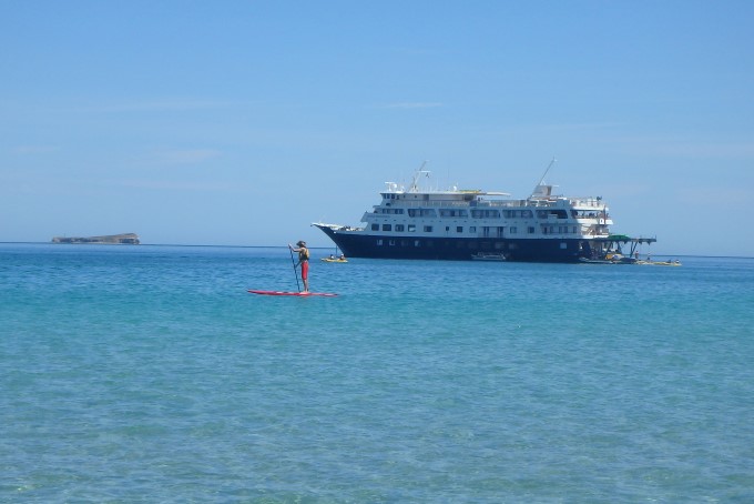 Paddleboard in the Sea of Cortes with Un-Cruise Adventures