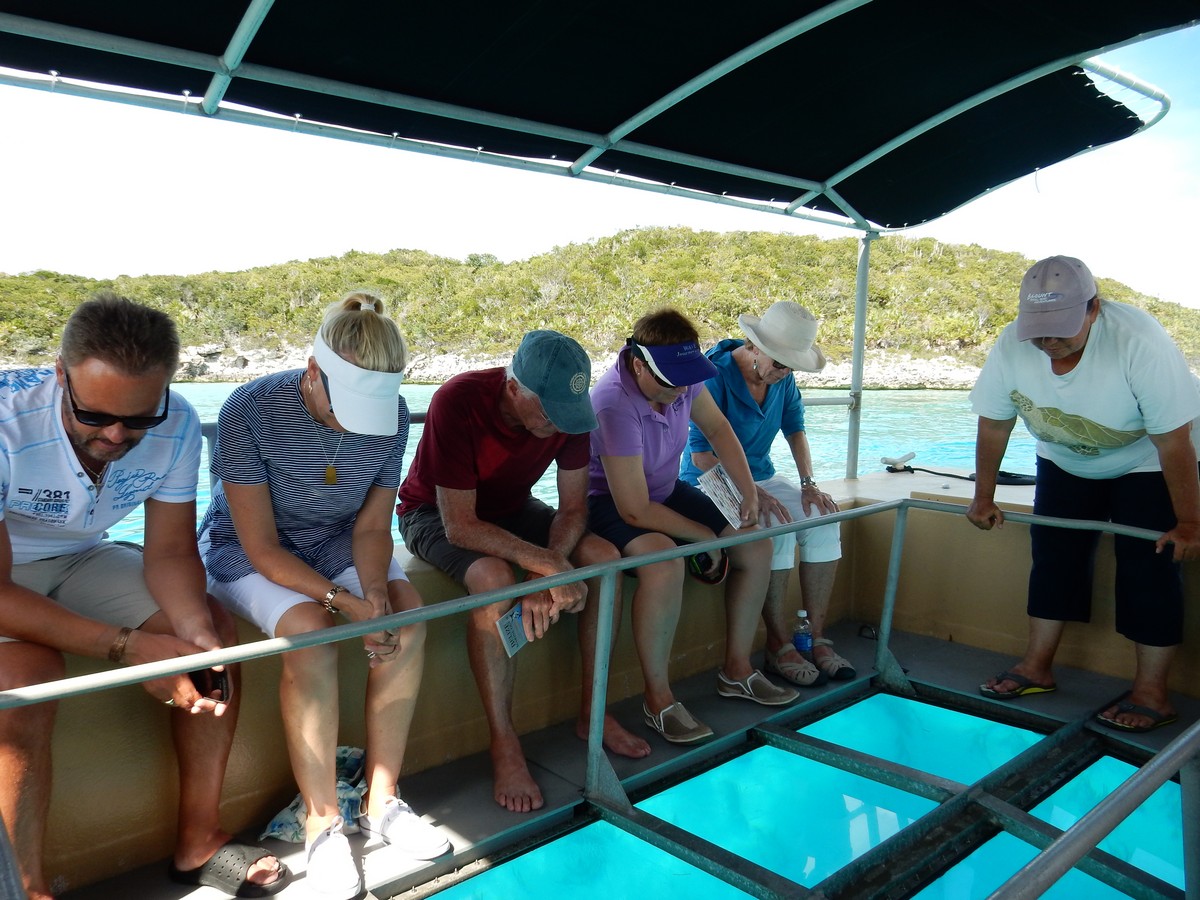 Glass Bottom Boat Tour in The Bahamas