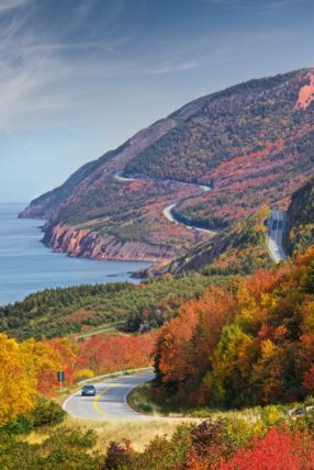 Cape Breton Cabot Trail - Touring in Fall