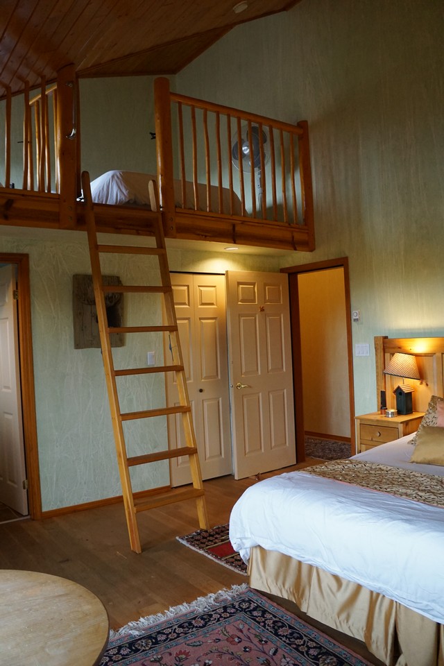 Guest Room with Loft in Lookout Lodge at Echo Valley Ranch