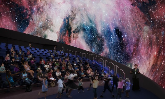 Frost Planetarium Interior at Phillip and Patricia Frost Museum of Science