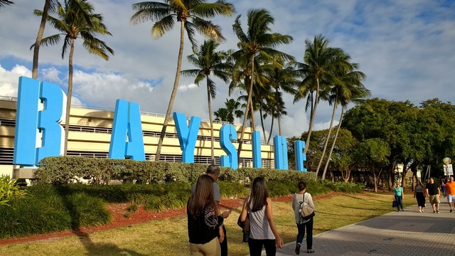 Bayside Park in Miami