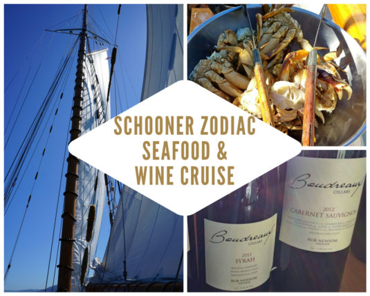 Schooner Zodiac San Juan Islands Seafood and Wine Cruise